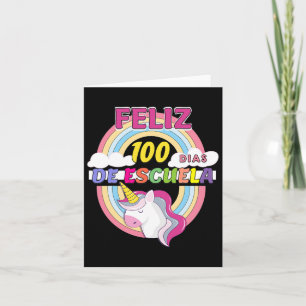 Frohe 100 Schultage 100 Tage Schule Karte