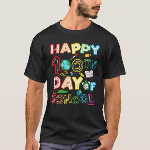 Frohe 100. Schultage 100 Tage Schule unterrichten T-Shirt