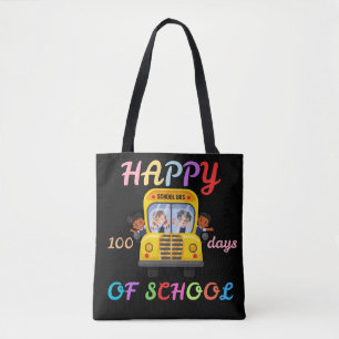 FROHE 100 TAGE IN DER SCHULE, ZURÜCK IN DIE SCHULE TASCHE