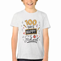 Frohe 100 Tage Schule Lehrer Kindergarten