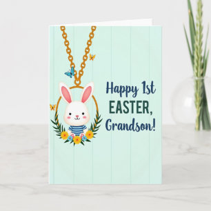 Frohe 1. Ostern Enkelkarte Karte