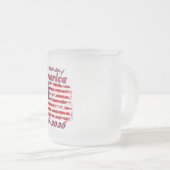Frohe 250. Amerika Mattglastasse (VorderseiteRechts)
