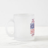 Frohe 250. Amerika Mattglastasse (Links)