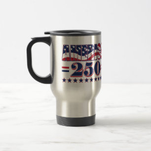 Frohe 250. Amerika Reisebecher