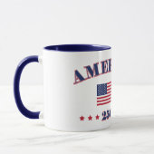 Frohe 250. Amerika Tasse (Links)