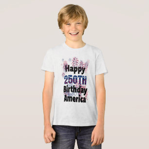 Frohe 250. Geburtstagsfeier Amerika Patriotische K Tri-Blend Shirt