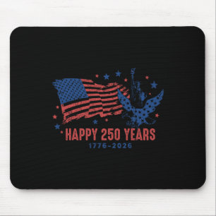 Frohe 250 Jahre 1776 2026 Für Männer Frauen Kinder Mousepad