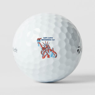Frohe 250. Unabhängigkeitstag 1776-2026 Golfball