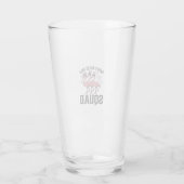 Frohe 4. Juli Flamingo Squad Vektordesign_1 Glas (Rückseite)
