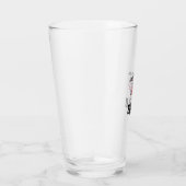 Frohe 4. Juli Flamingo Squad Vektordesign_1 Glas (Rechts)