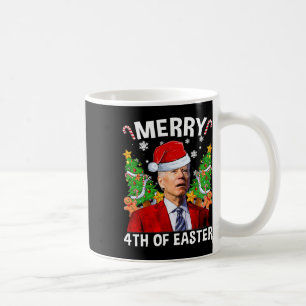 Frohe 4. Osterfest Biden Ugly Christmas Swe Kaffeetasse