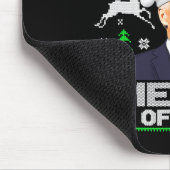 Frohe 4. Osterfest Biden Ugly Christmas Swe Mousepad (Ecke)