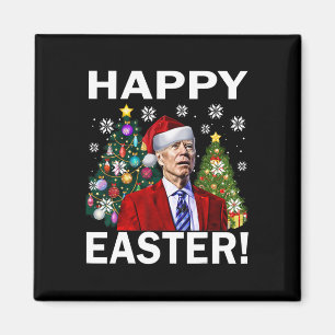 Frohe 4. Ostern Lustiger Joe Biden Weihnachten Häs Magnet