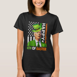 Frohe 4. Ostern Lustiger Joe St. Patricks Day Lepr T-Shirt