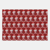 Frohe 4. Ostern Weihnachten Geschenkpapier Set (Vorderseite 2)