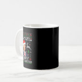 Frohe 4. Osterspass Biden Ugly Christmas Men Kaffeetasse (Vorderseite Links)
