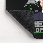 Frohe 4. Osterspass Biden Ugly Christmas Men Mousepad (Ecke)