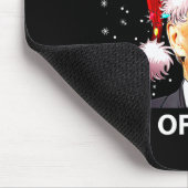Frohe 4. Osterspass Joe Biden Weihnachten hässlich Mousepad (Ecke)