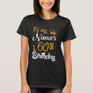 Frohe 60. Geburtstags-Nana 1965 60 Jahre alt T-Shirt