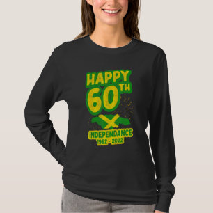 Frohe 60. Unabhängigkeit 1962 1922 Jamaika Unabhän T-Shirt
