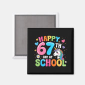 Frohe 67. Schultage Lehrer Schüler 67 Meme Magnet (Vorderseite/Rückseite)