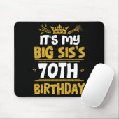 Frohe 70. Geburtstag meiner großen Schwester 1955 Mousepad (Mit Mouse)