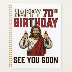 Frohe 70. Geburtstag Wir sehen uns bald Vintage-Sh Planer