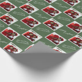 Frohe alles! - 2 FOTOS PERSONALISIERT Geschenkpapier (Ecke)