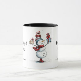 "Frohe alles!" Custom Christmas Tasse