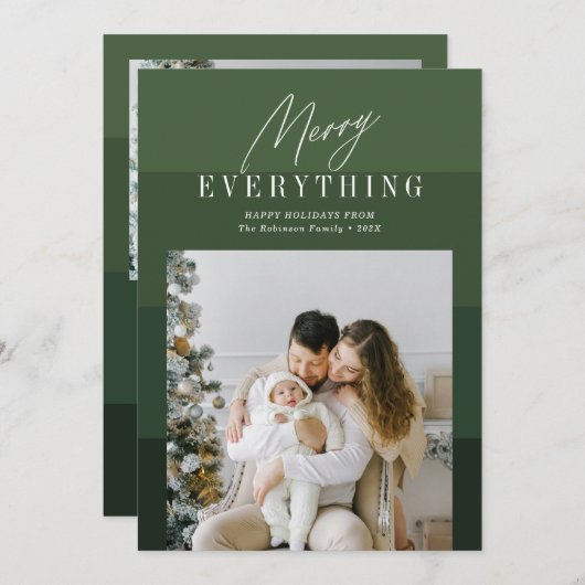 Frohe alles festliche Weihnachten Weihnachten (Vorne/Hinten)