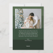 Frohe alles festliche Weihnachten Weihnachten (Rückseite)