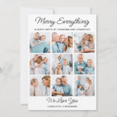 Frohe alles Großeltern 9 Bilder Weihnachten (Vorderseite)