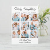 Frohe alles Großeltern 9 Bilder Weihnachten (Stehend Vorderseite)