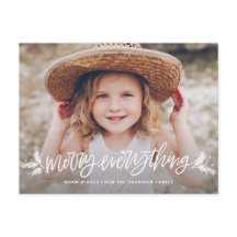 Frohe alles Hand Briefe Weihnachts-Foto