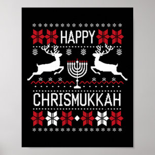 Frohe alles - Happy Chrismukkah Poster