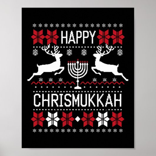 Frohe alles - Happy Chrismukkah Poster (Vorne)