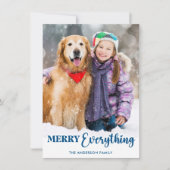 Frohe Alles Personalisierte Foto Weihnachten (Vorderseite)