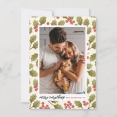 Frohe Alles Weihnachten Weihnachten Holly & Holida (Vorderseite)