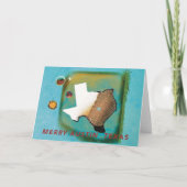 Frohe Austin Texas!  Feiertagskarte (Vorderseite)