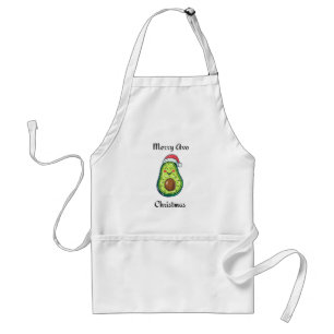 Frohe Avocado-Weihnachten Schürze