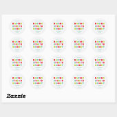 Frohe Backgeister Sticker (Blatt)