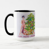 Frohe Banzai-Weihnachten Tasse (Links)