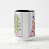 Frohe Banzai-Weihnachten Tasse (Zentrum)