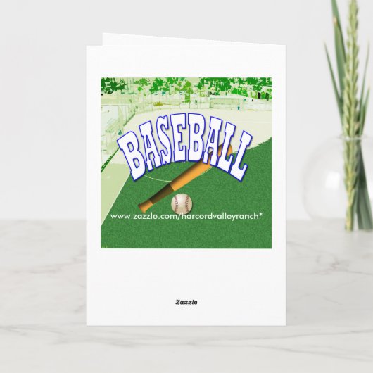 Frohe Baseball Weihnachten (Rückseite)