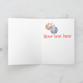 Frohe Baseball Weihnachten (Innenseite)