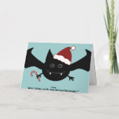 Frohe Batmas alberne gotische Schläger Weihnachten (Rückseite)