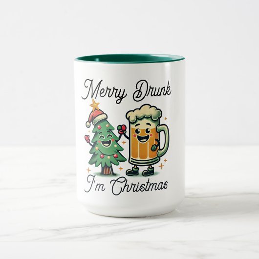 Frohe Betrunkene Weihnachten Tasse