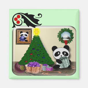 Frohe Bowlings-Weihnachten Magnet