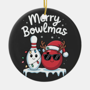 Frohe Bowlmas Bowl mit Santa Hut Bowl Sport Lo Keramik Ornament