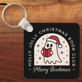 Frohe Buchmacher Liebhaber Weihnachten Schlüsselanhänger (Vorderseite)